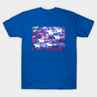 Horses on the field T-Shirt